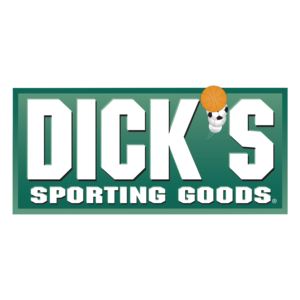Dick's Sporting Goods green logo with white lettering
