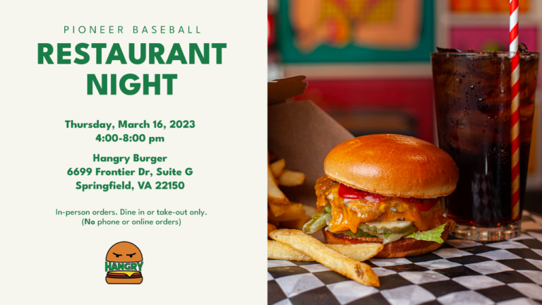 Hangry Burger Restaurant Fundraiser