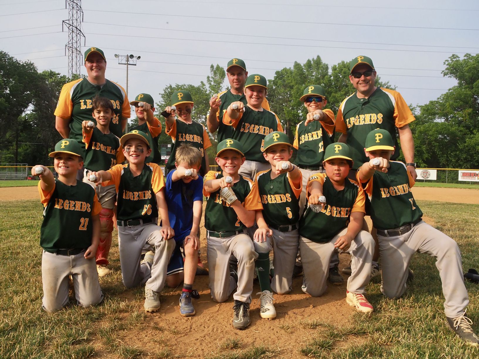 Pioneer Legends Baseball 11U Gold