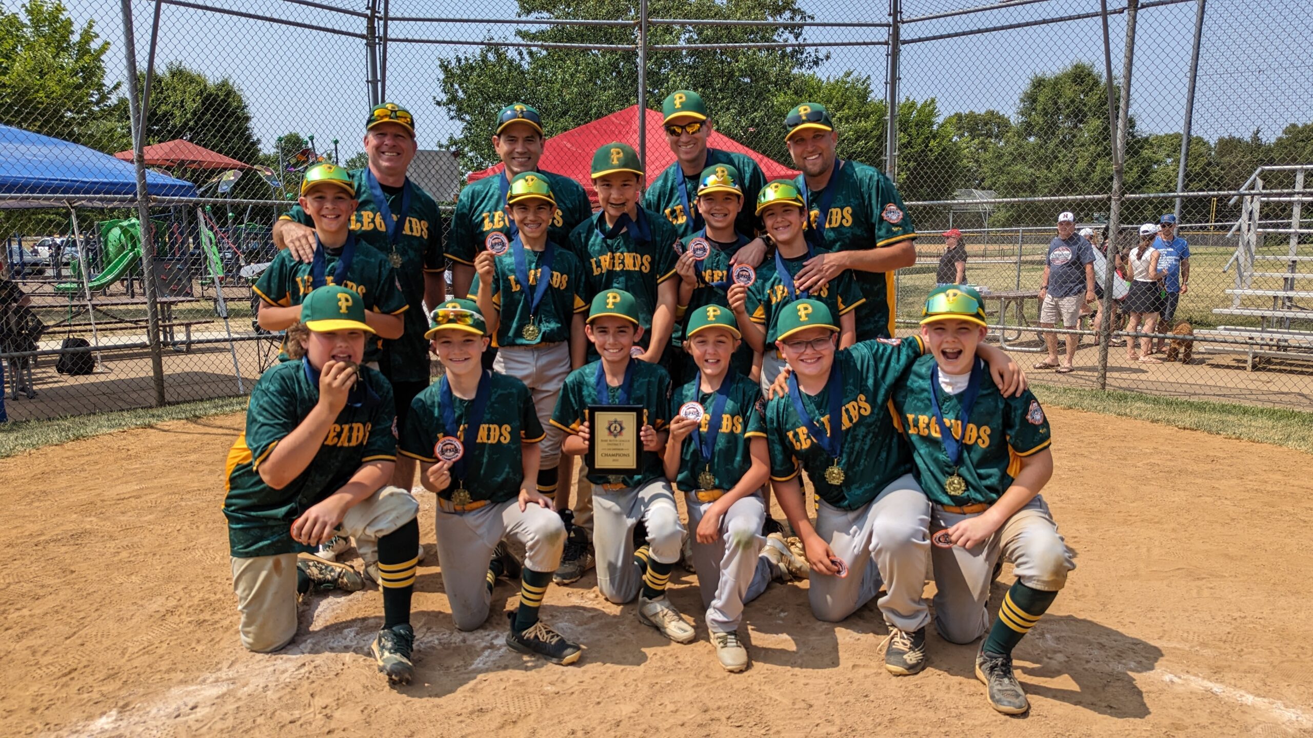 Pioneer Legends Baseball 12U Gold